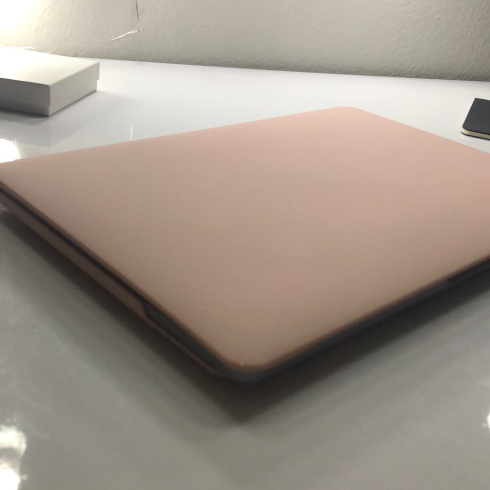 Light Pink Mac Laptop Case